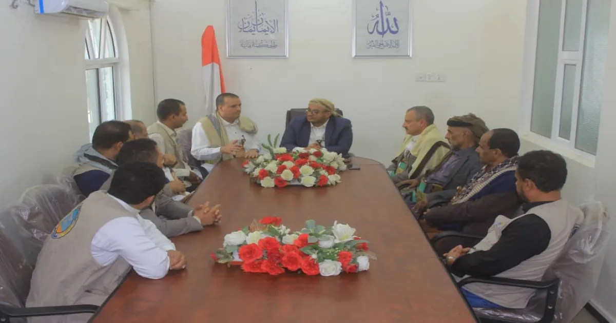 المساوى يلتقى بالمدير العام التنفيذي لهيئة المواصفات تدشينا لخطة العمل للعام 1445 في هيئة المواصفات والمقاييس بتعز